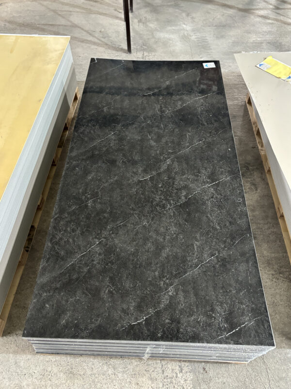 PVC Mármol Grafito 1,22 x 2,44mts x 3mm